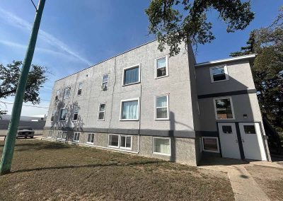Newly painted 201 Ominica street Exterior and interior hallways and trim 2025