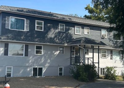 Repainted Exterior 856 Keith street- Sunnyside Apartments - Moose Jaw